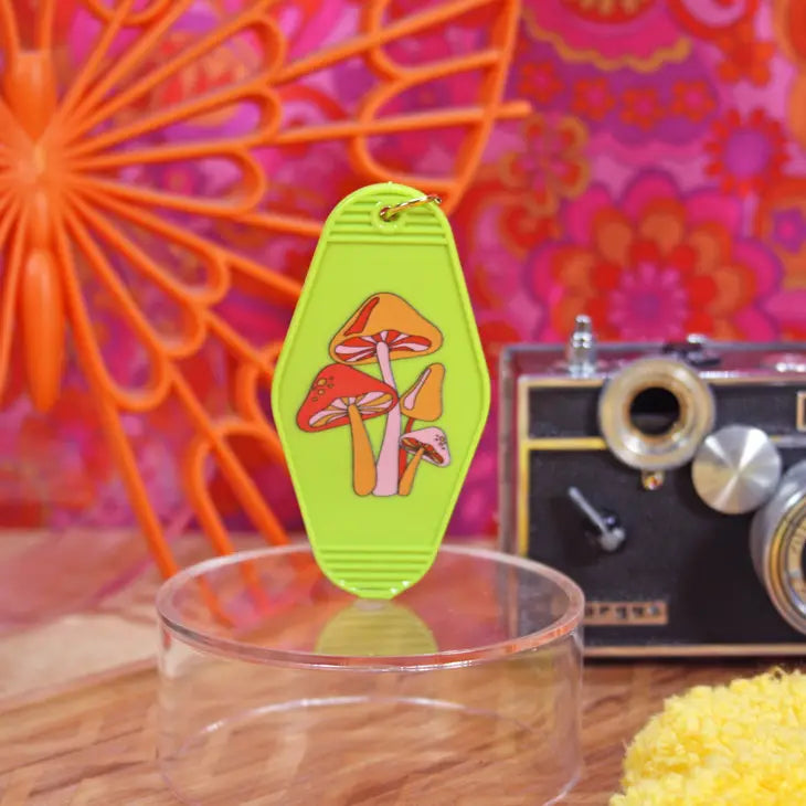 Mushroom Key Tag