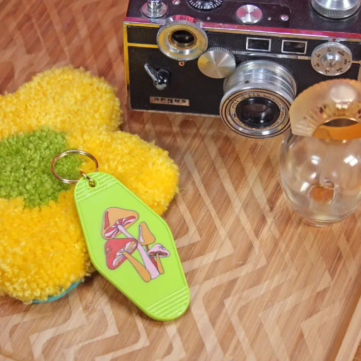 Mushroom Key Tag