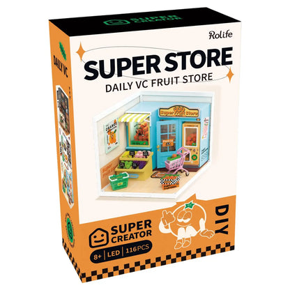 Super Fruit Store DIY Miniature Kit