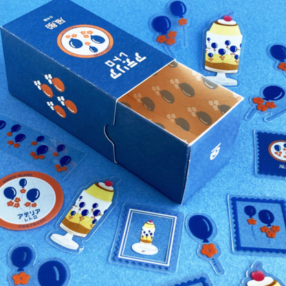 Aderia Retro Sticker Set