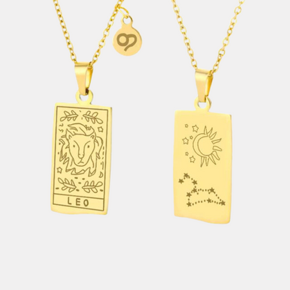 Zodiac Tile Necklace