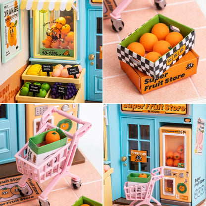 Super Fruit Store DIY Miniature Kit
