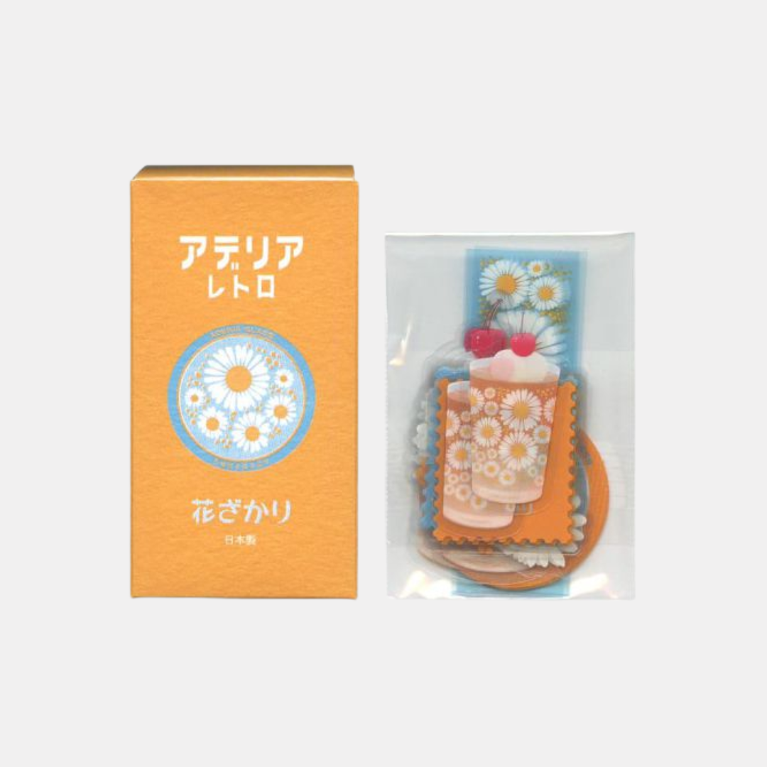 Aderia Retro Sticker Set