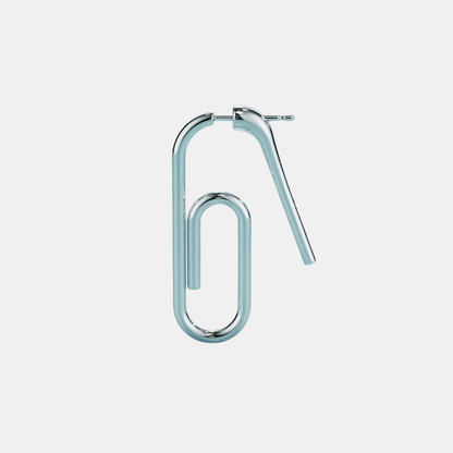 Mini Paper Clip Earring