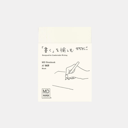 MD A7 Blank Notebook