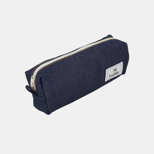 Denim Kurashiki Box Pen Case