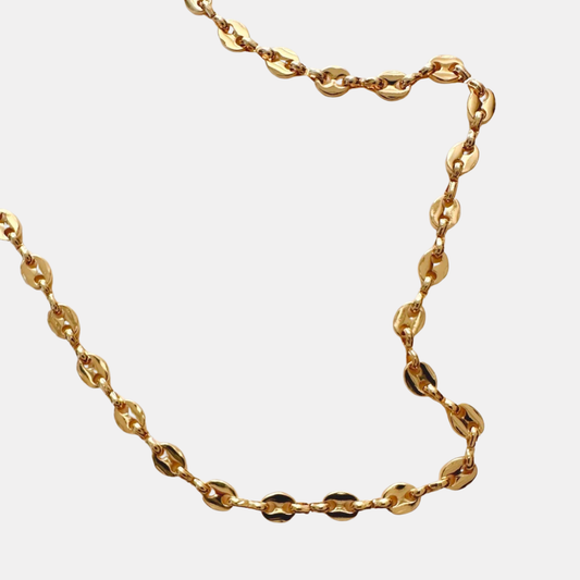 Gold Mariner Chain Necklace