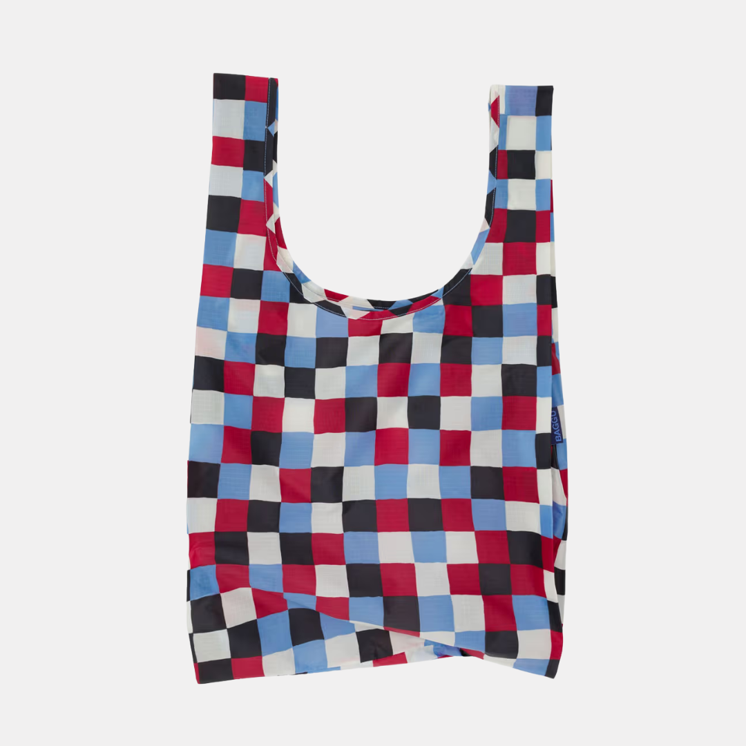 Painted Check Standard Baggu