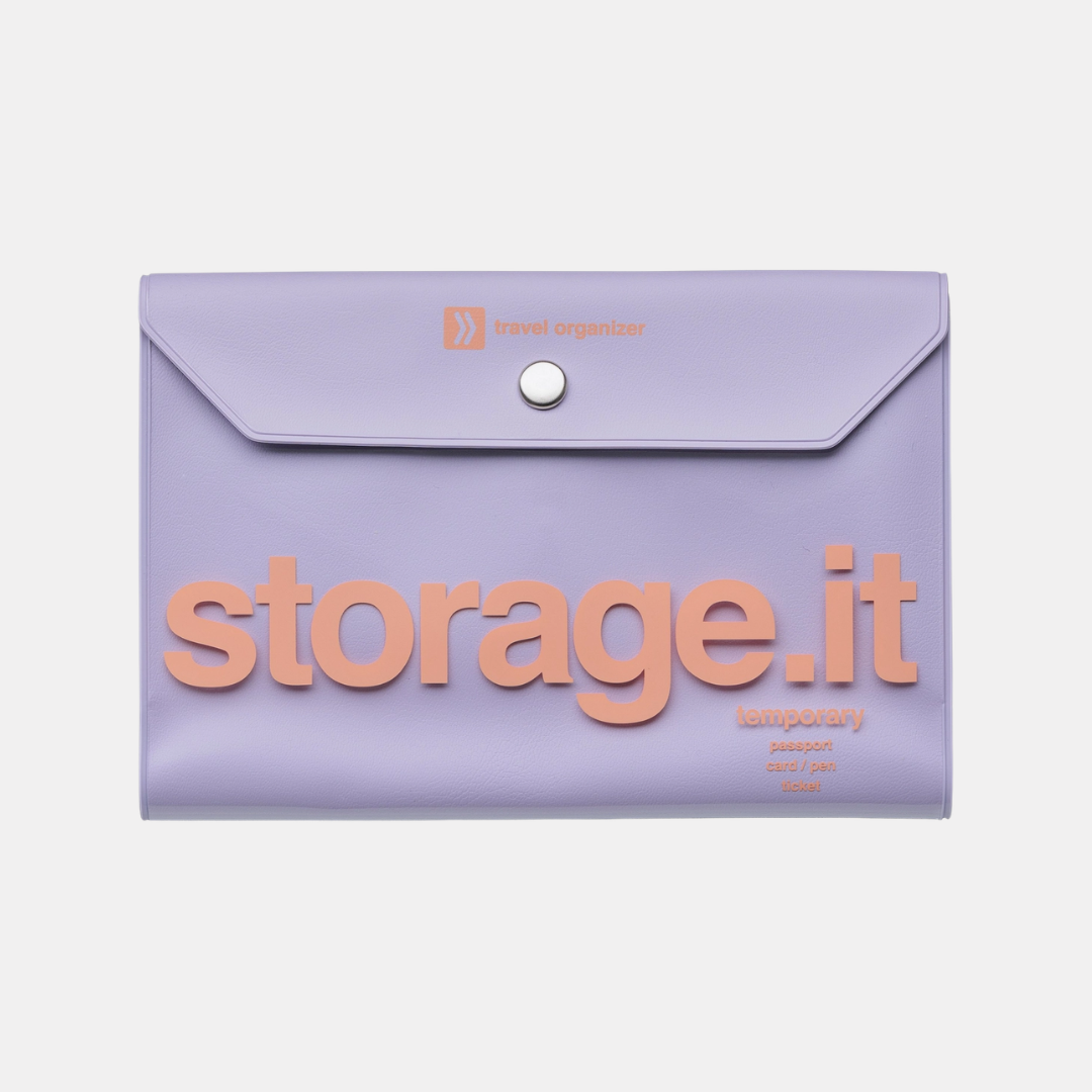 Purple Storage.It Travel Organizer Envelope