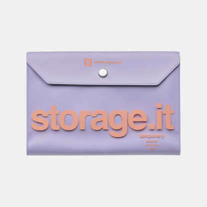 Purple Storage.It Travel Organizer Envelope