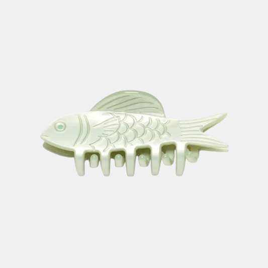 Jade Fish Hair Claw