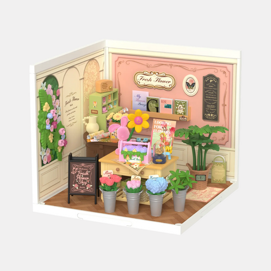 Fresh Flower Shop DIY Miniature Kit