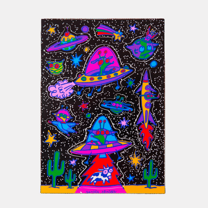 Chihuahuas In Space Sticker Sheet