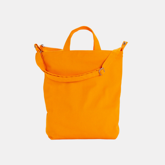 Tangerine Zip Duck Tote