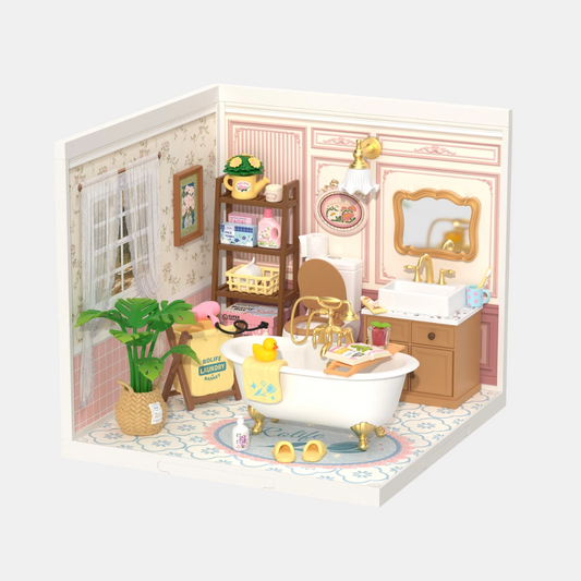 Pop Bubble Bathroom DIY Miniature Kit