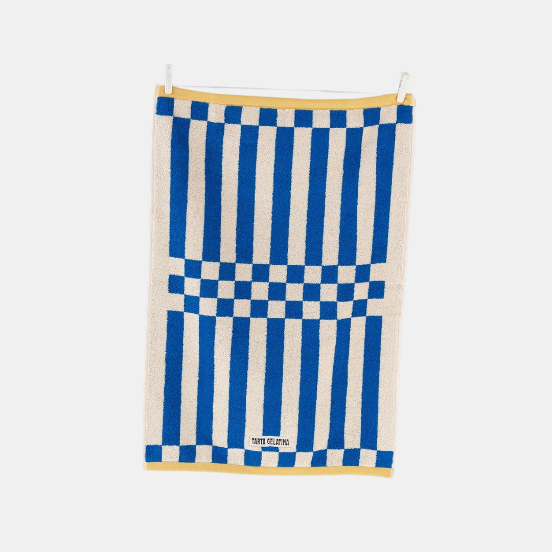 Blue Clubhouse Hand Towel