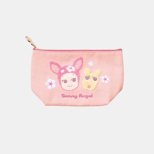 Sonny Angel Cherry Blossom Zipper Pouch