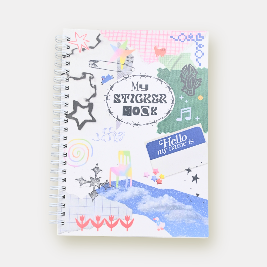 Reusable Sticker Collecting Book