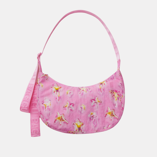 Dancing Star Medium Nylon Crescent Bag