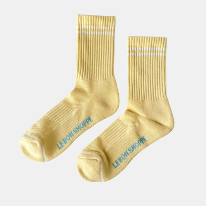 Lemonade Boyfriend Socks