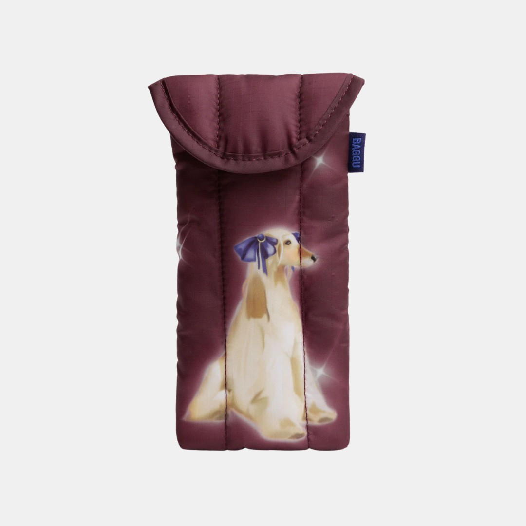 Fancy Dogs Puffy Glasses Sleeve