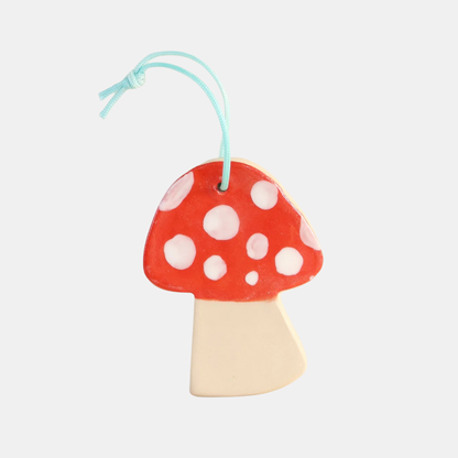 Mushroom Ceramic Ornament