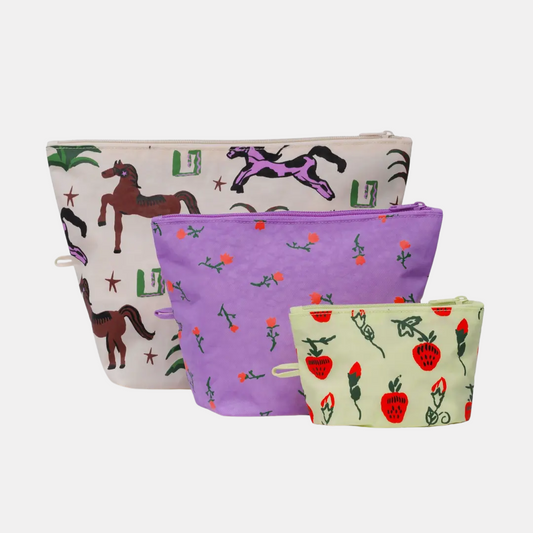 Painted Prairie Go Pouch Set