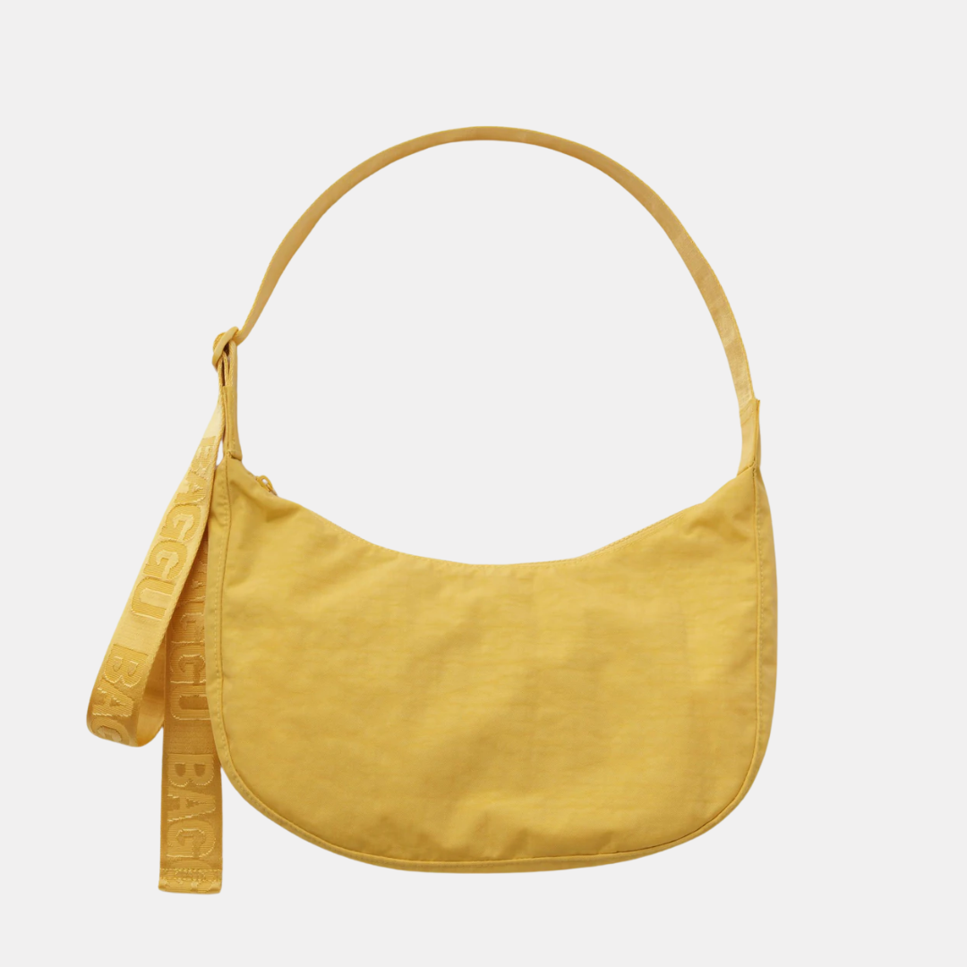 Sunflower Medium Nylon Crescent Bag