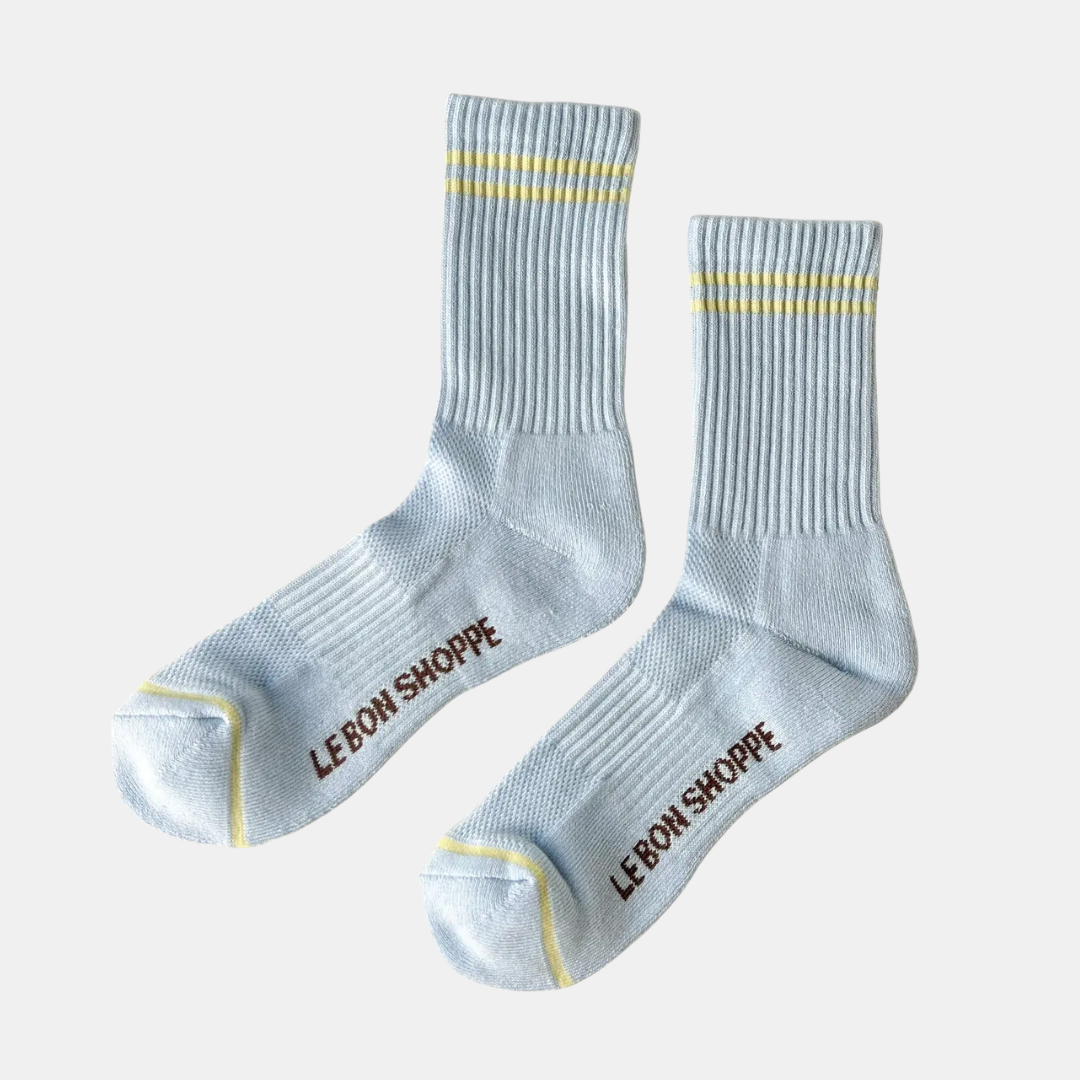 Pastel Sky Boyfriend Socks