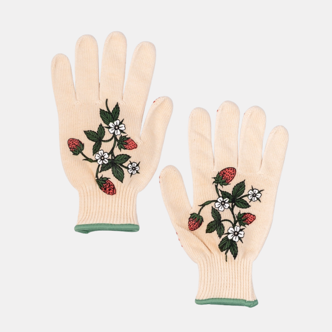 Strawberry Gardening Gloves