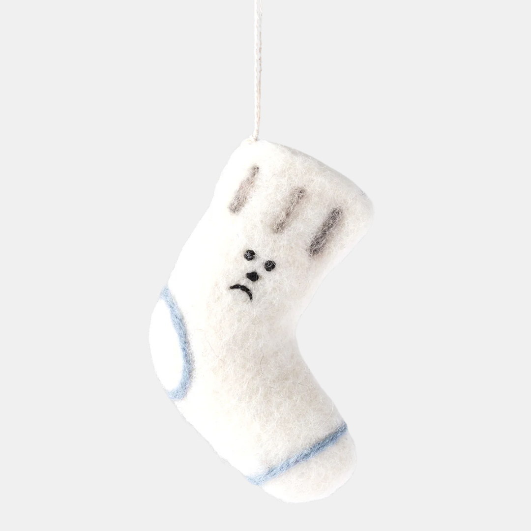 Sock Hanging Felt Ornament