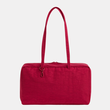 Cherry Medium Nylon Bowler Bag