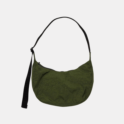 Bay Laurel Medium Nylon Crescent Bag