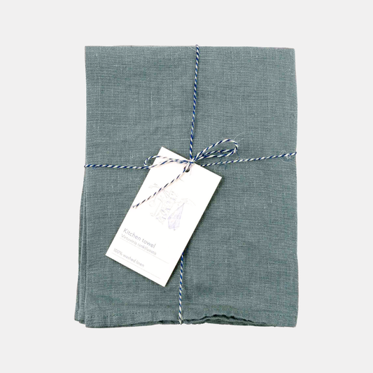Blue Fog Linen Kitchen Towel