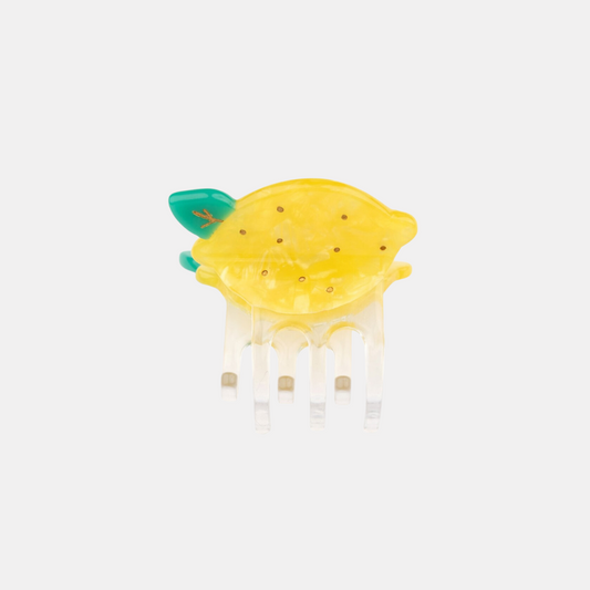 Mini Lemon Hair Claw