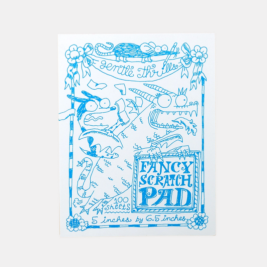 White Fancy Scratch Pad