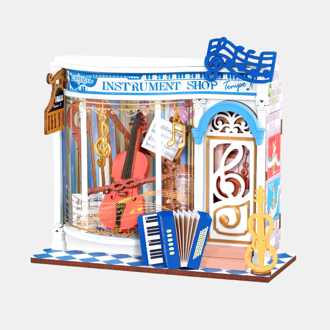 Melody Instrument Shop DIY Miniature Kit