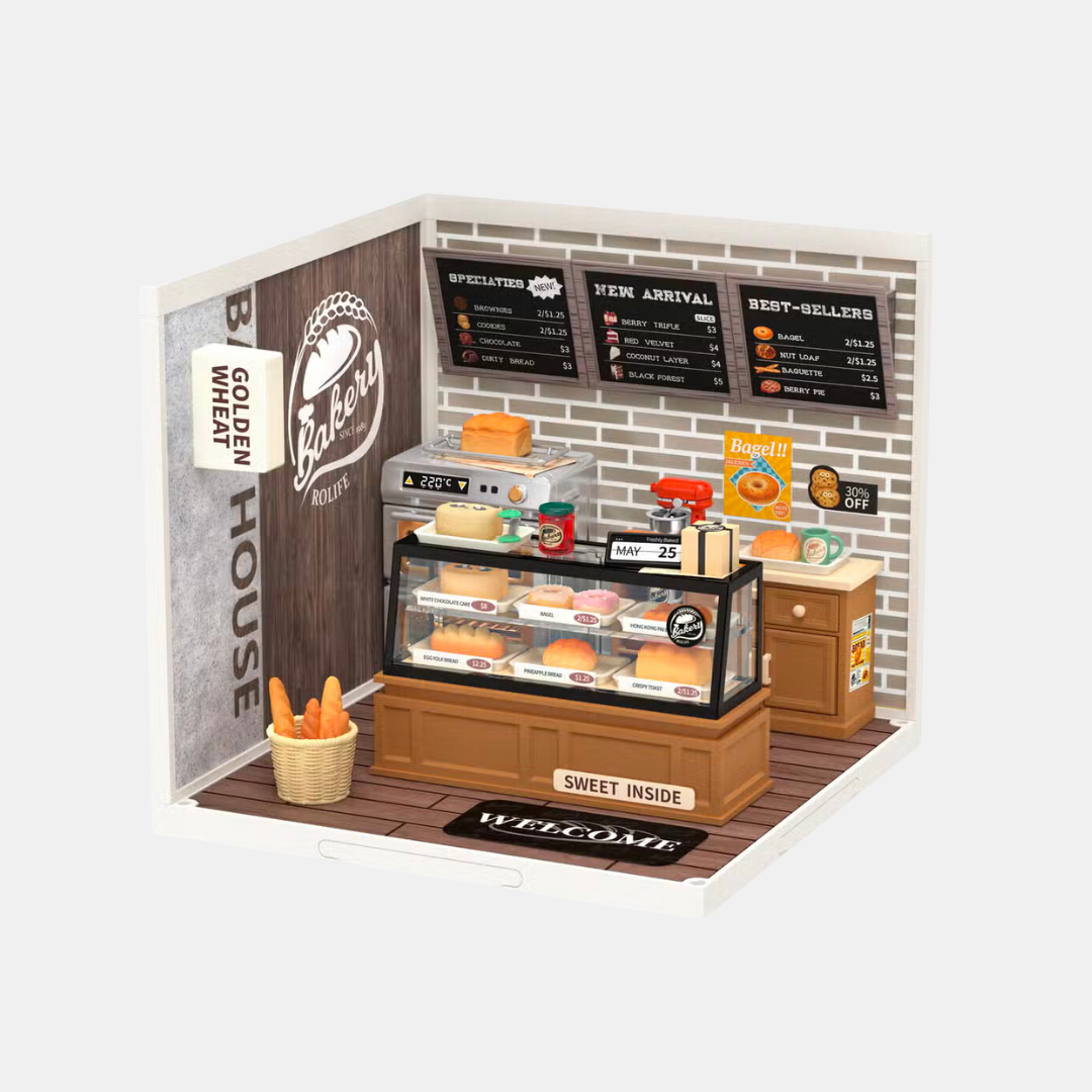 Golden Wheat Bakery DIY Miniature Kit