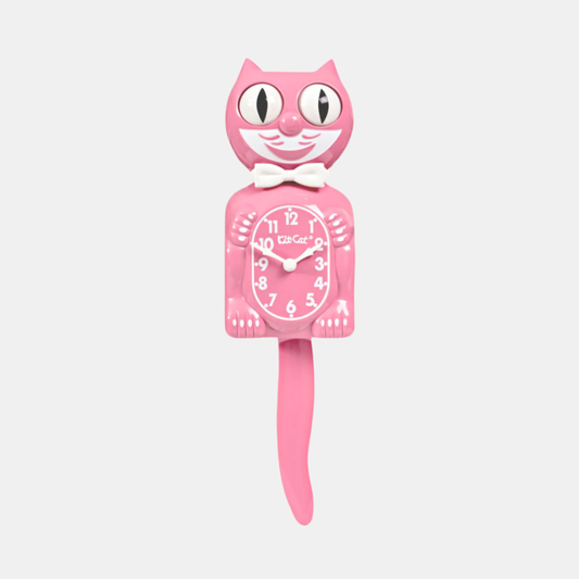 Pink Satin Kit-Cat Klock
