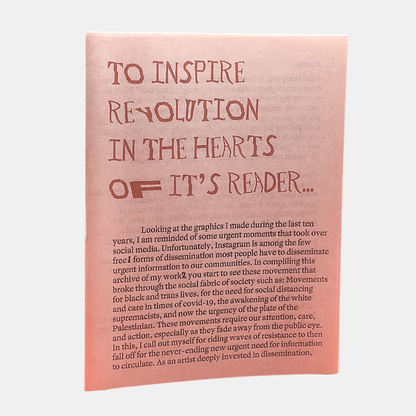 To Inspire a Revolution in the Hearts of its Readers Zine