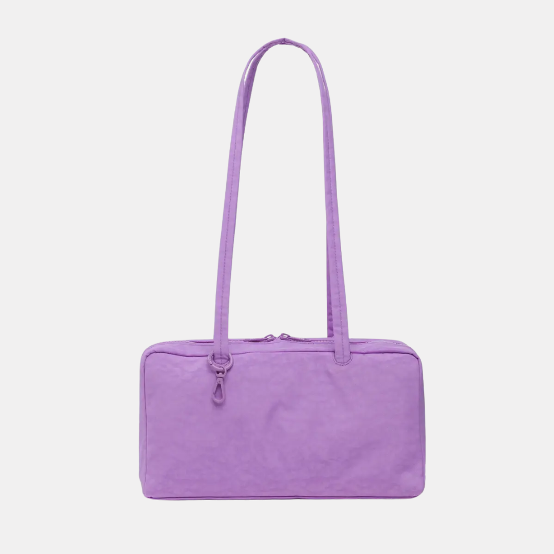 Rose Small Nylon Bowler Bag