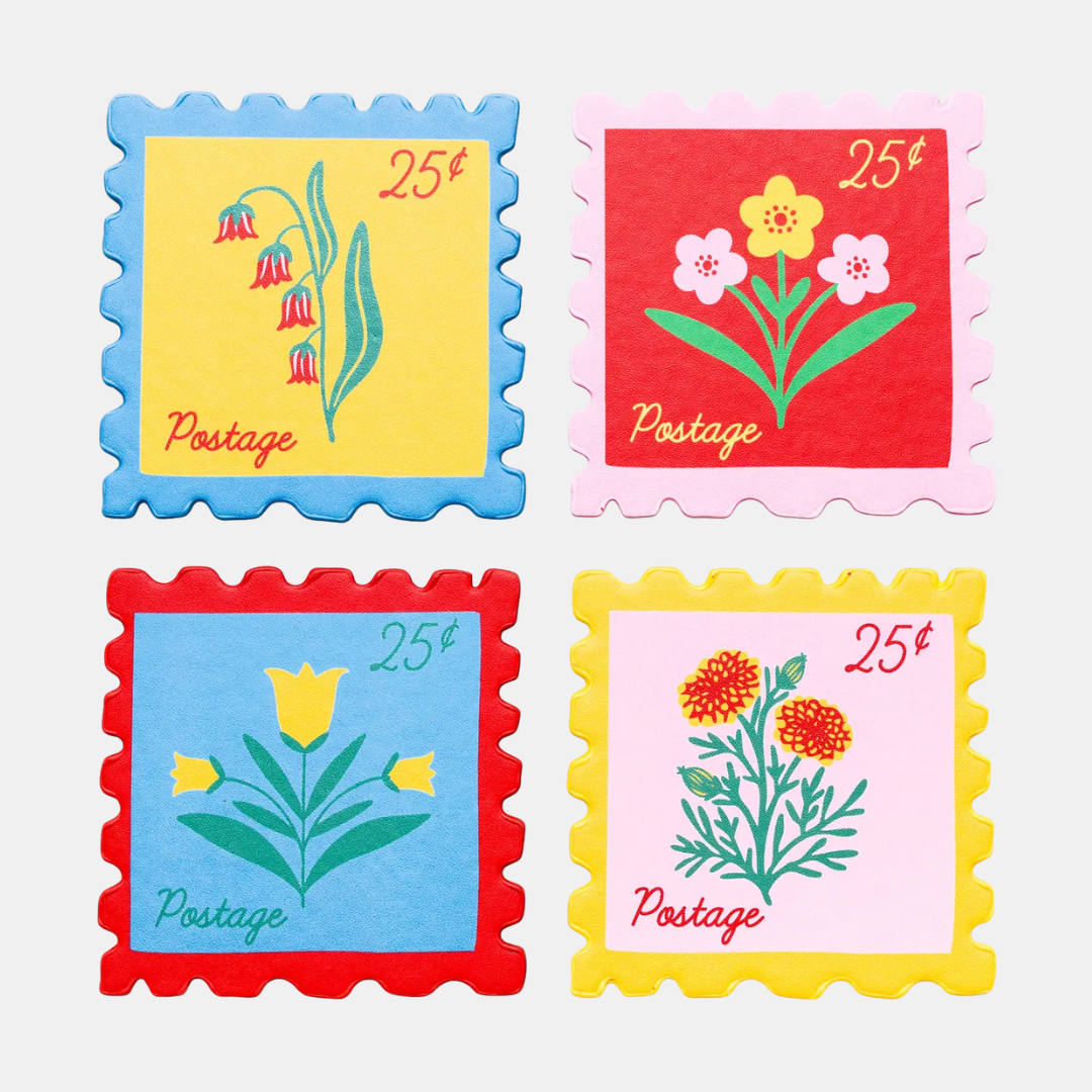 Stamps Coaster Set