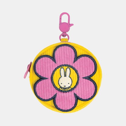 Miffy Flower Corduroy Bag Charm