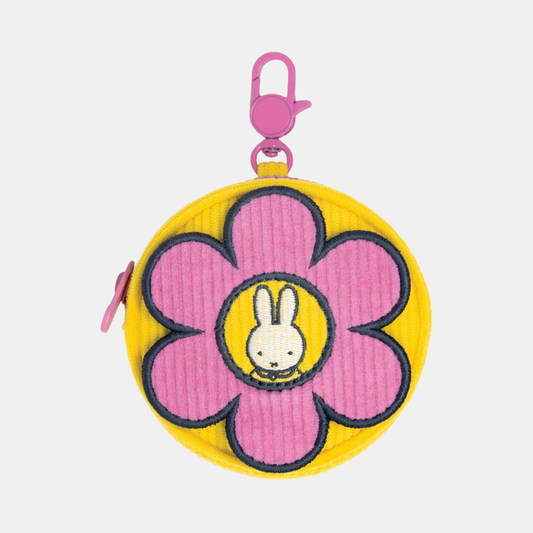Miffy Flower Corduroy Bag Charm