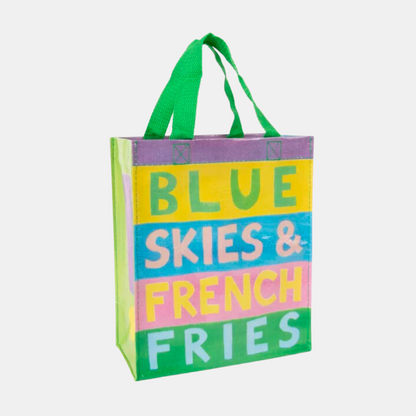 Blue Skies & French Fries Reusable Bag