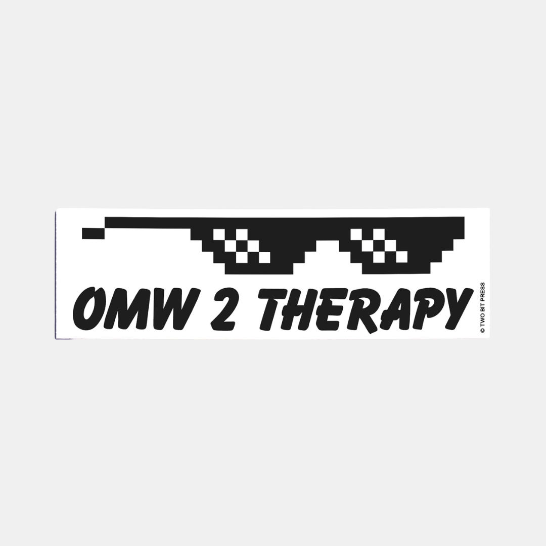 OMW 2 Therapy Bumper Sticker – Riley Grae Store