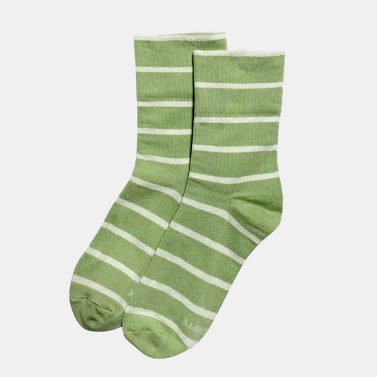Wasabi Stripe Wally Socks