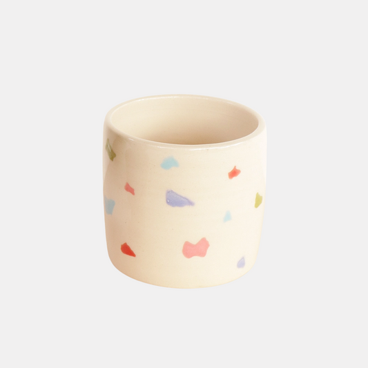 Terrazzo Speckle Small Ceramic Plant Pot