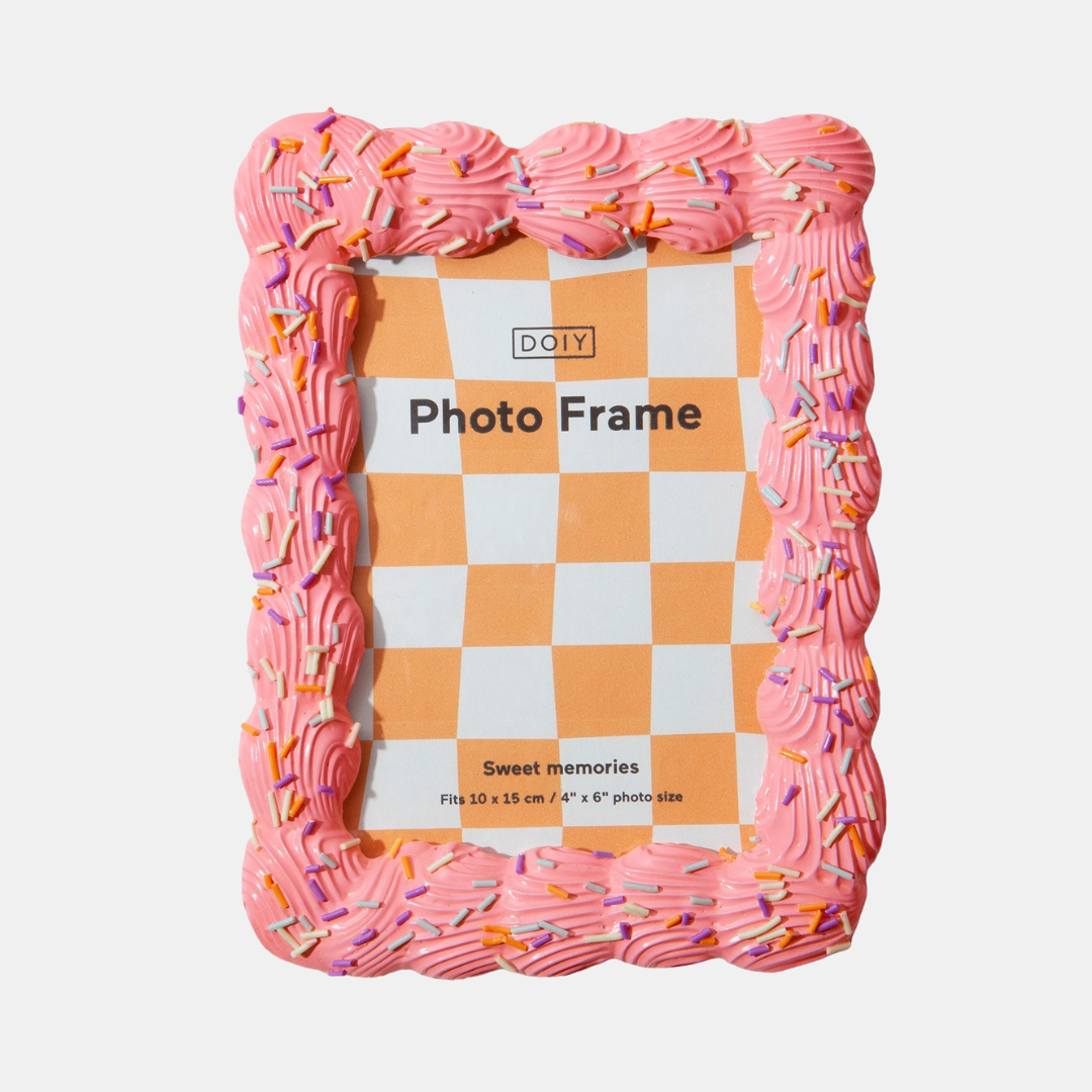Sweetie Pink Icing Photo Frame