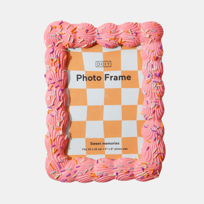 Sweetie Pink Icing Photo Frame